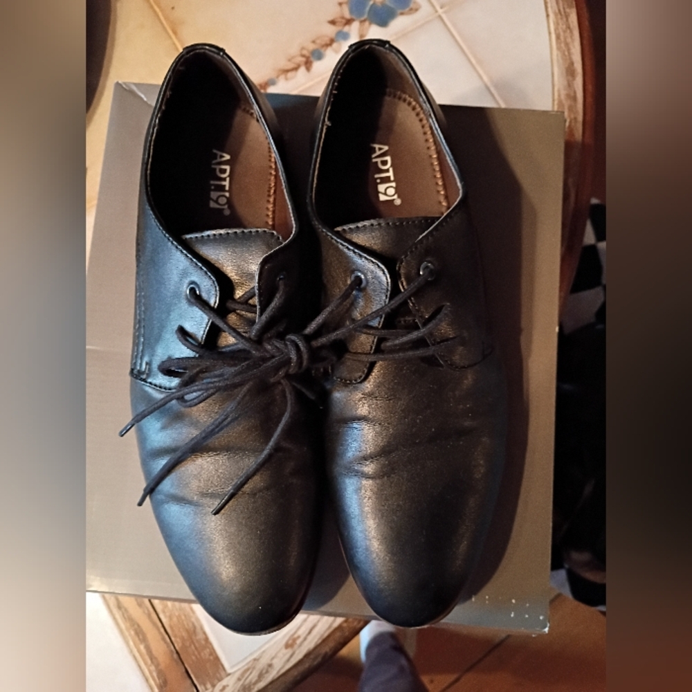Apt. 9 Black Men's Oxfords